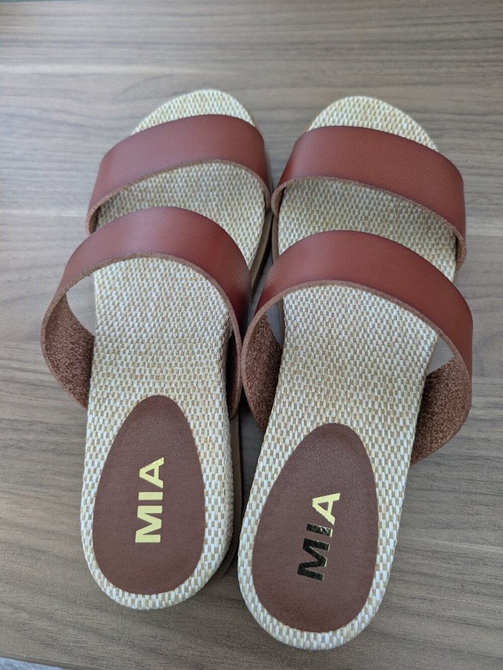 MIA Catriona-RS Sandal, Brown, Size 9